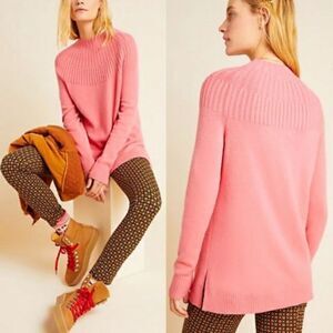 Anthropologie mock neck‎ super soft tunic sweater